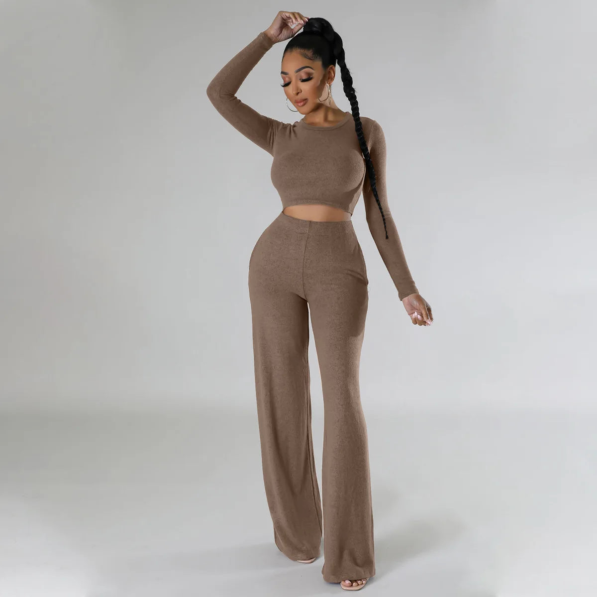 Two Piece Jumpsuit Set