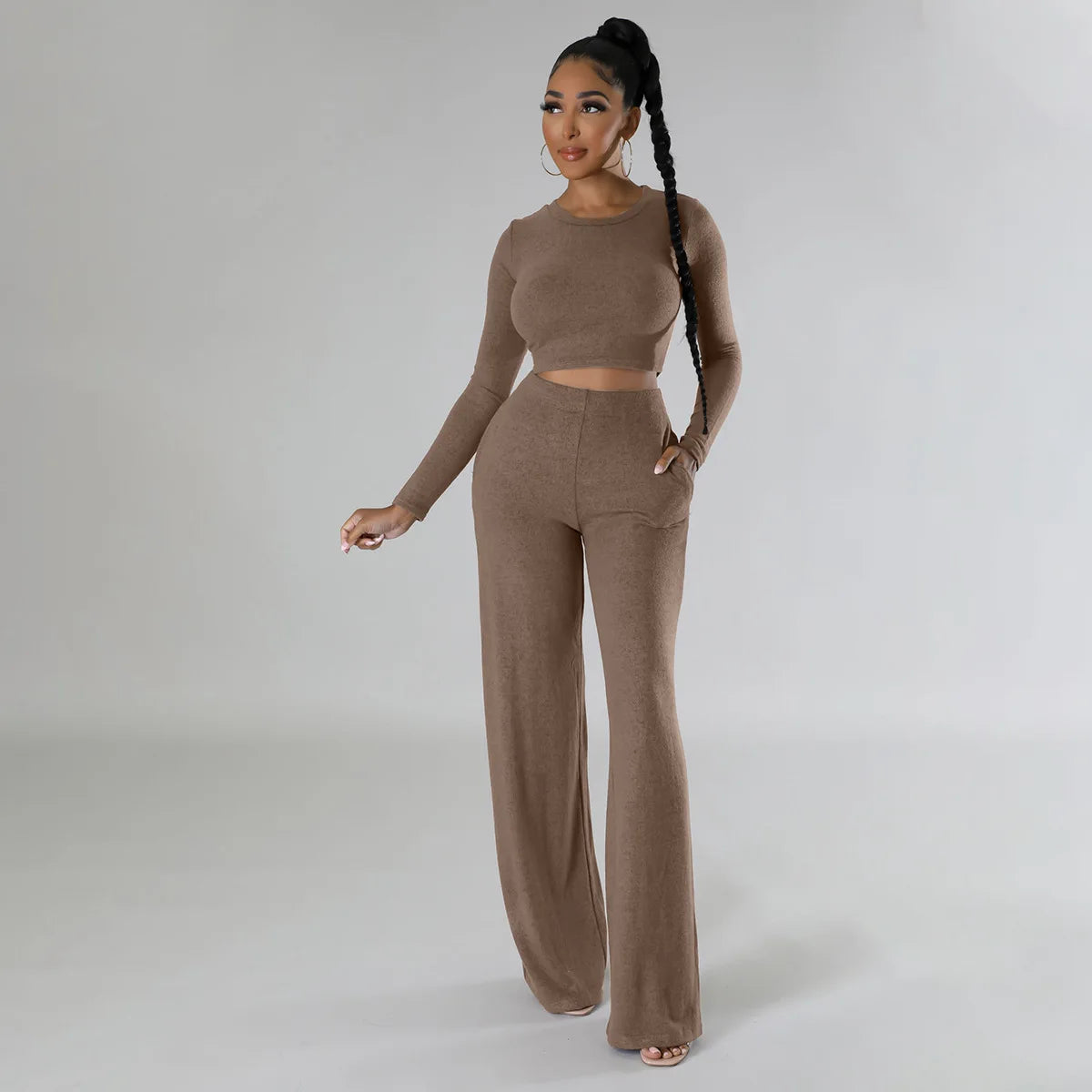 Two Piece Jumpsuit Set