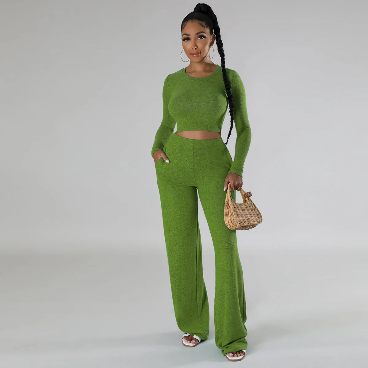 Two Piece Jumpsuit Set