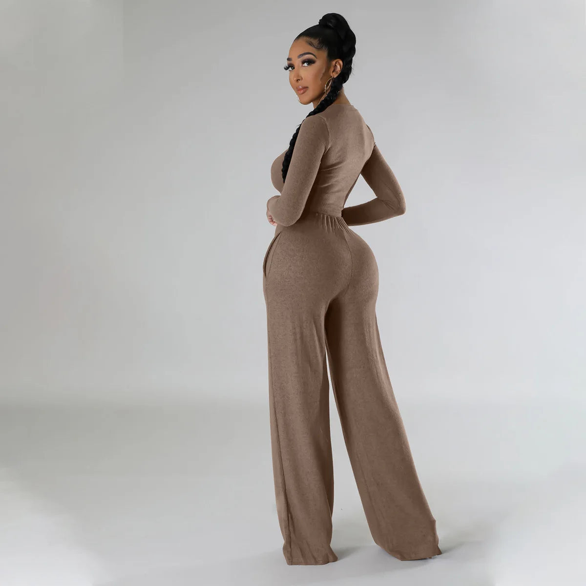 Two Piece Jumpsuit Set