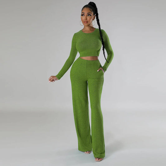 Two Piece Jumpsuit Set