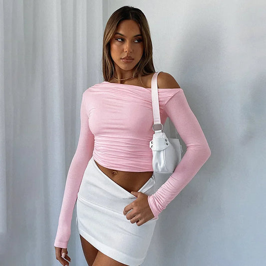 Long Sleeve Crop Top