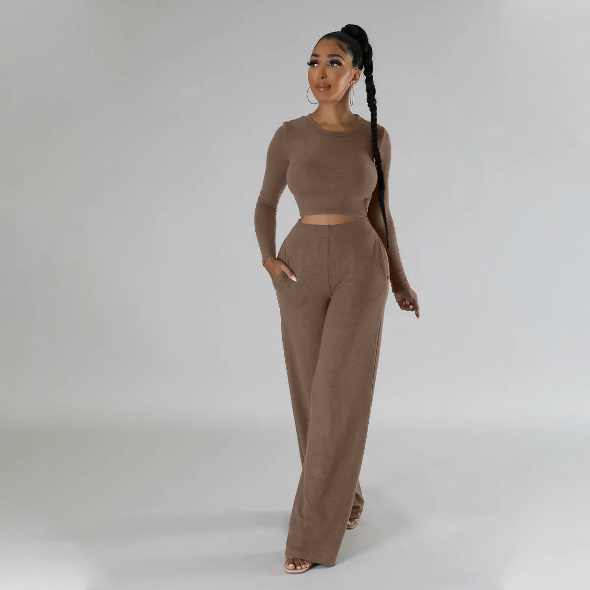 Two Piece Jumpsuit Set