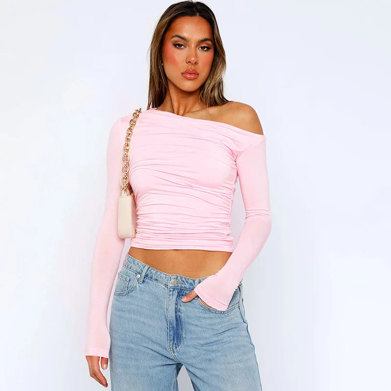 Long Sleeve Crop Top